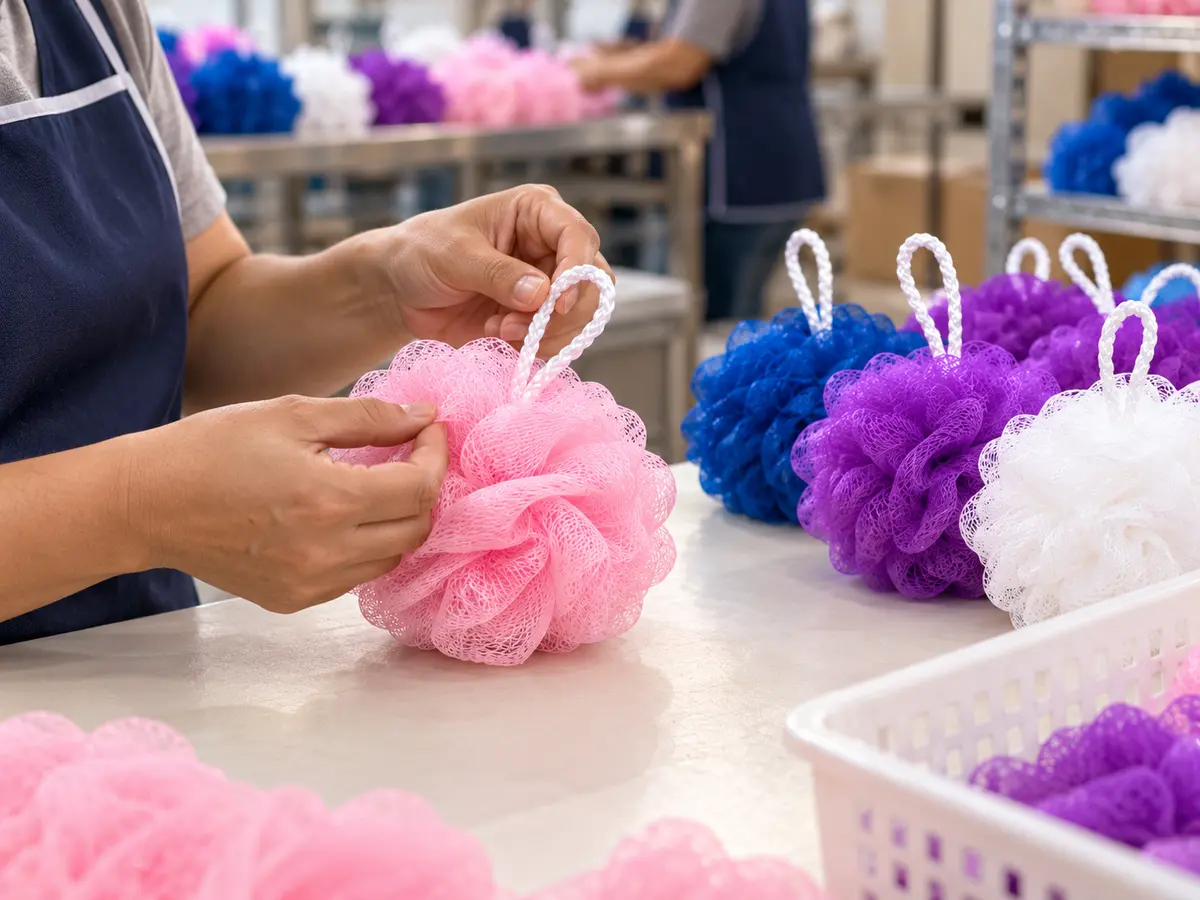 Proceso de fabricación y control de calidad de esponjas corporales Dentex